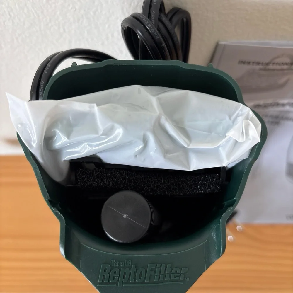 NEW Out of Box Tetra ReptoFilter Aqua-Terrarium Filter Low Water Capabilities